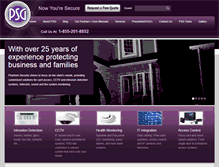 Tablet Screenshot of phantomsecurity.ca